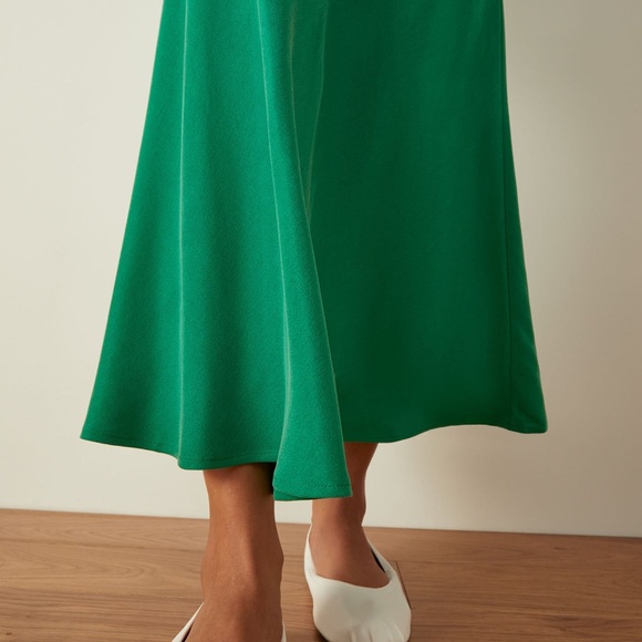Aday Self Made Midi Skirt in green - Picture 3 of 4